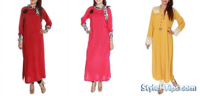 Pakistani Casual Dresses For Girls and 