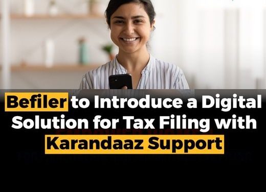 Befiler to introduce a digital solution for Tax filling with Karandaaz support