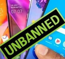 Decision to Ban Mobile phone imports Reversed :Custom officials