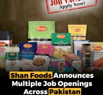 Shan foods jobs in Pakistan