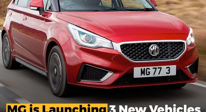 MG is launching three new vehicles with a surprise cheap car