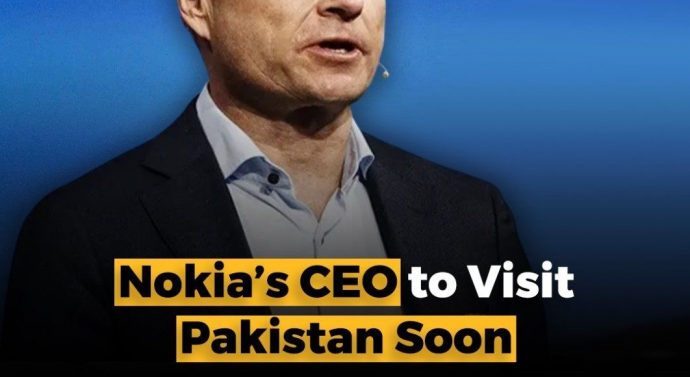 Nokia’s CEO to visit Pakistan soon