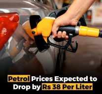 Petrol prices expected to drop by RS 38 per liter