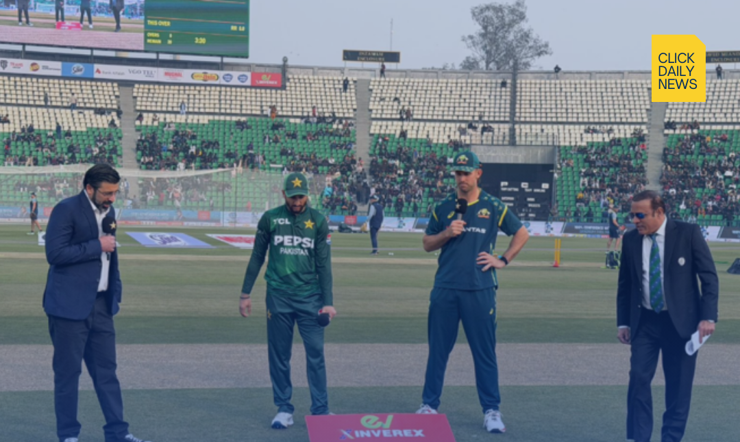 Second T20: Pakistan choose to bat against Australia in Lahore