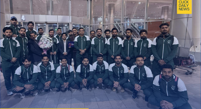 Pakistan Hockey Team Arrives in Ismailia for FIH World Cup 2026 Qualifier Campaign
