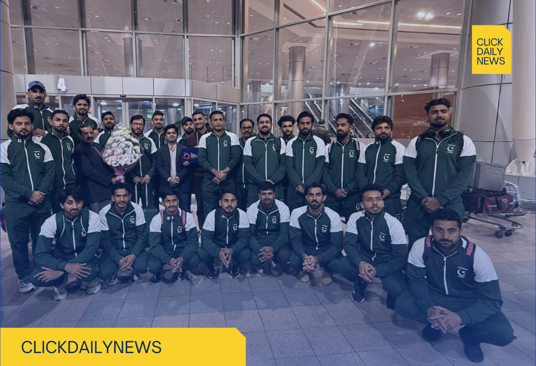 Pakistan Hockey Team Arrives in Ismailia for FIH World Cup