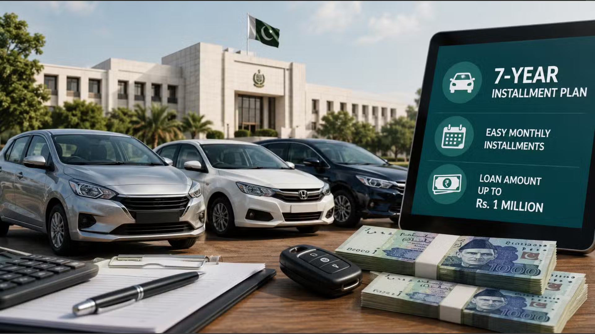 Govt Plans 7-Year Car Installment Scheme With Loans Up to Rs. 10 Million