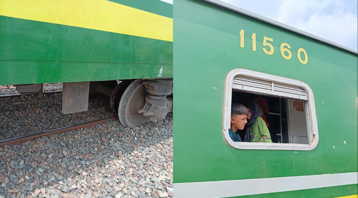 Awam Express coach derailment Jia Bagga