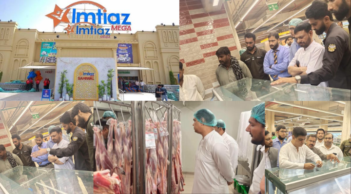 Alleged Substandard Meat Seized During Joint Action at Imtiaz Mega Mart